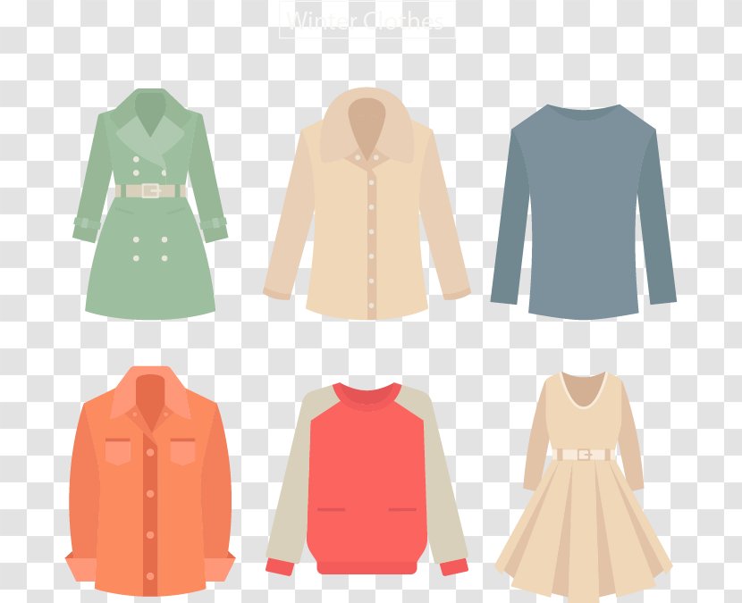 Clothing Winter Windbreaker Designer - Top - Fall And Warm Transparent PNG