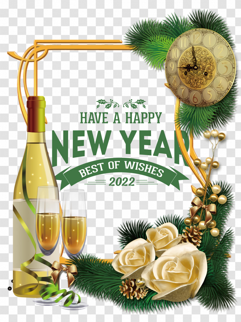 Happy New Year 2022 2022 New Year 2022 Transparent PNG