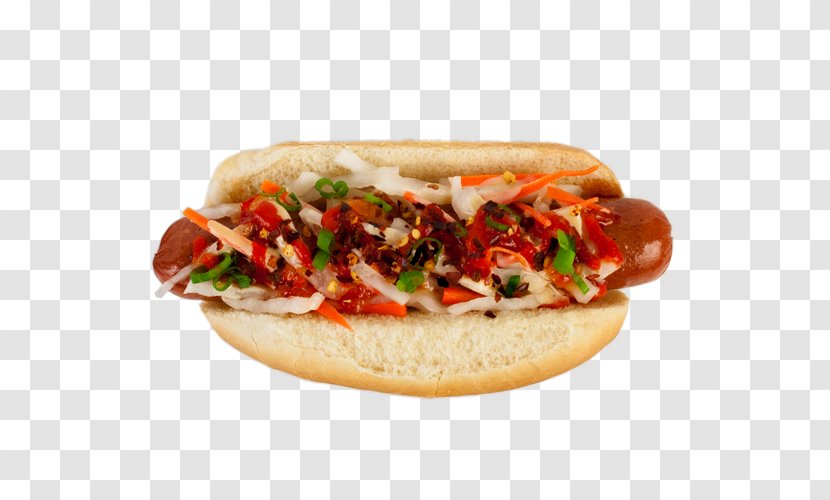 Bánh Mì Umai Savory Hot Dogs Express Bacon Chili Con Carne - Dog - Tomato Jalapeno Ketchup Transparent PNG
