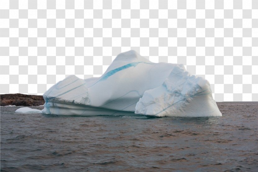 Disko Island Bay Iceberg - Stock Photography - White Floating Transparent PNG