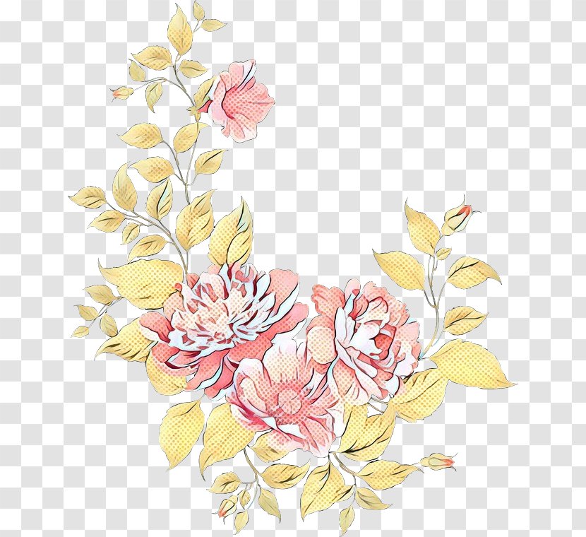 Pink Flower Cartoon - Blossom - Magnolia Family Transparent PNG