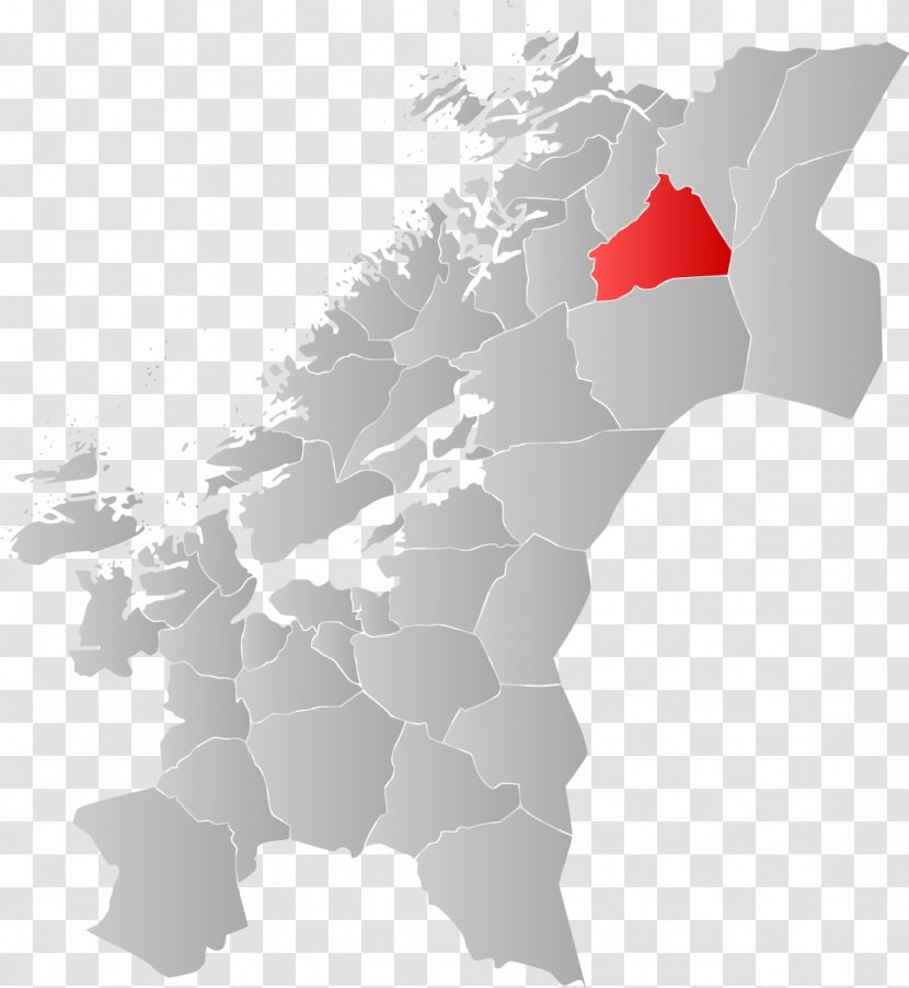 Steinkjer Snåsa Frøya Namdalseid Trøndelag - Melhus - Italy Map Transparent PNG