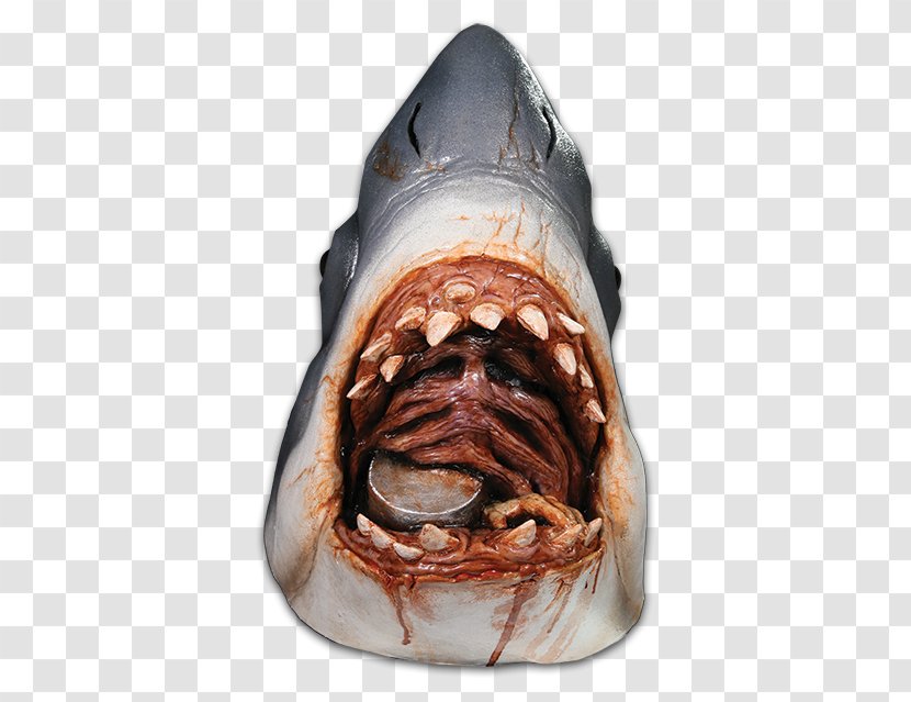 Shark Bruce Latex Mask Costume - Organism Transparent PNG