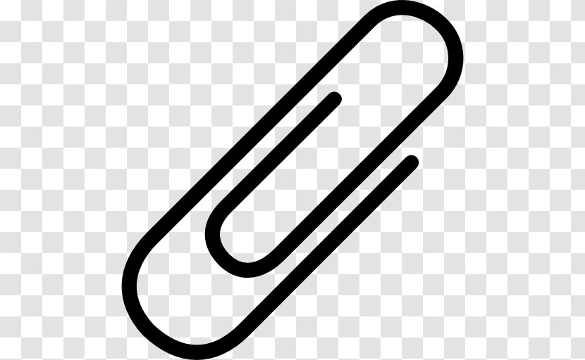 Symbol Area Black And White - Infographic - Paper Clip Transparent PNG