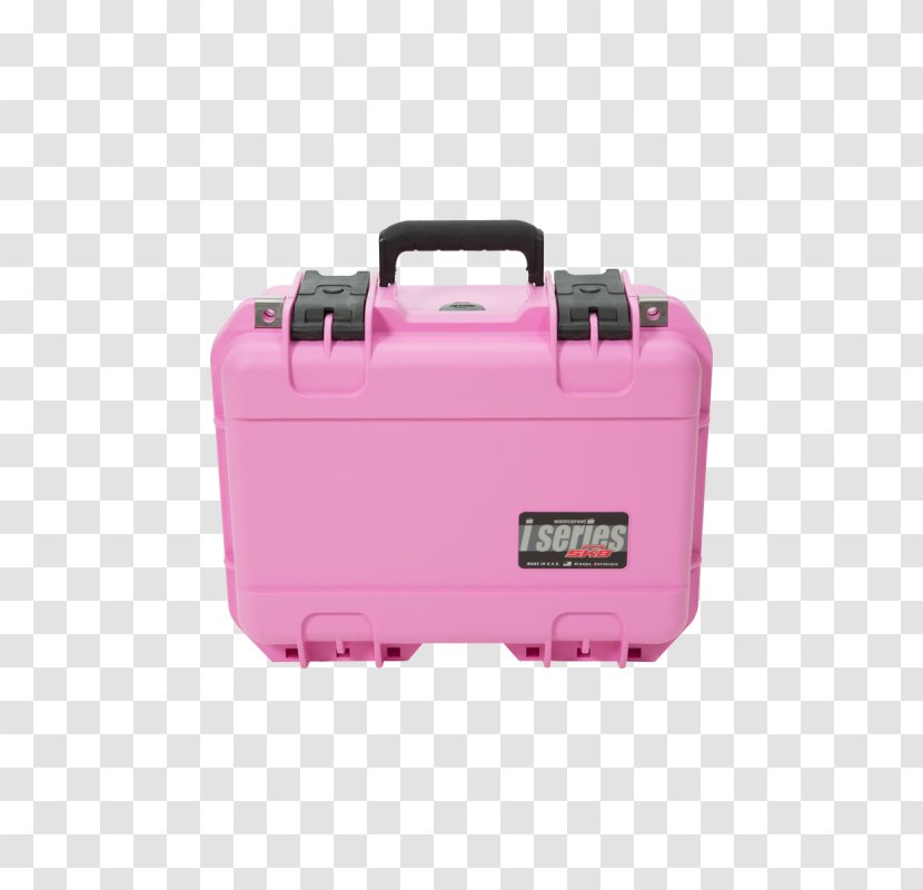 Plastic Suitcase - Magenta Transparent PNG