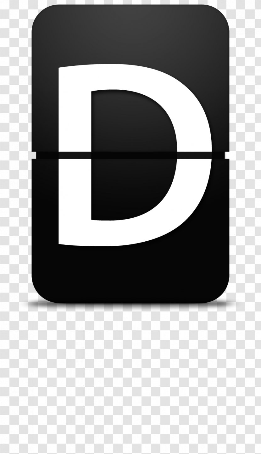 Digital Data Numerical Digit Icon - Letter - Flop D Transparent PNG