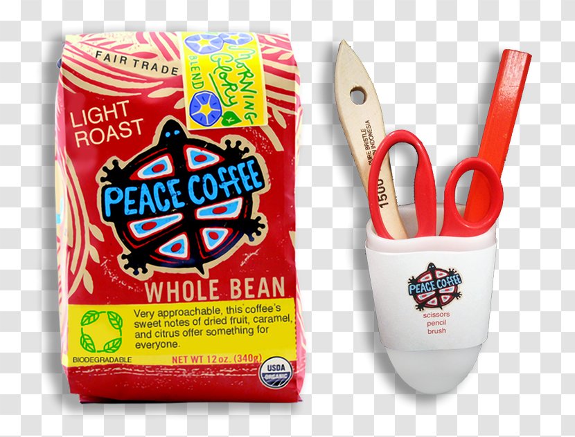 Peace Coffee Fair Trade Roasting Specialty Transparent PNG