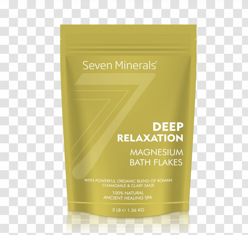 Relaxation Technique Epsom Magnesium Chloride Sulfate - Stress - Flake Salt Transparent PNG