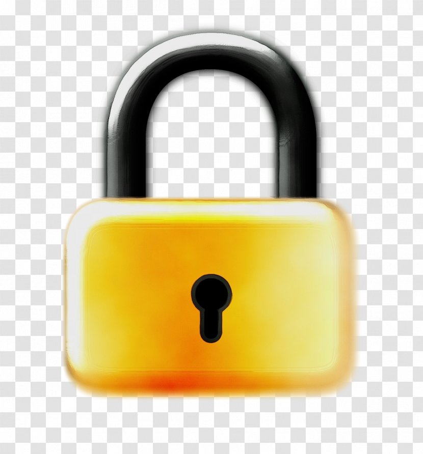 Padlock - Wet Ink - Hardware Accessory Security Transparent PNG