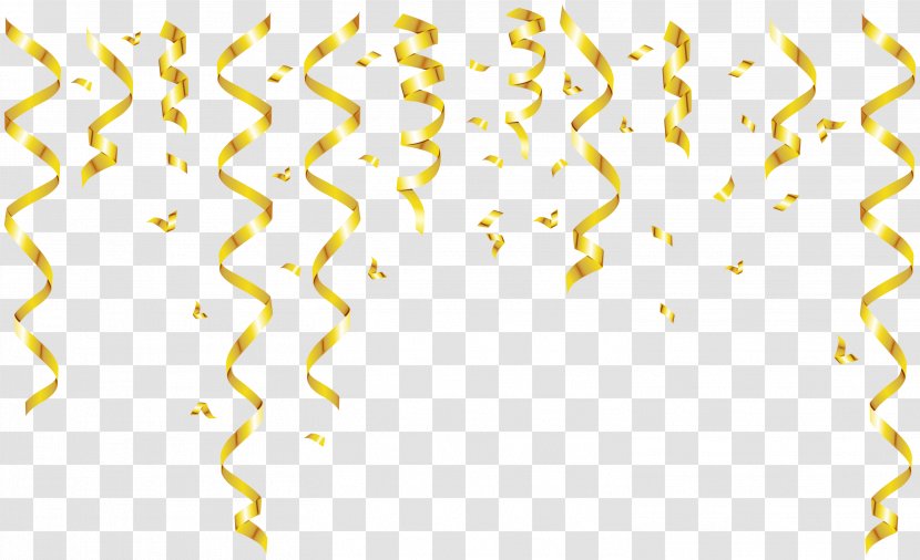 Yellow Text Line Pattern - Paint Transparent PNG