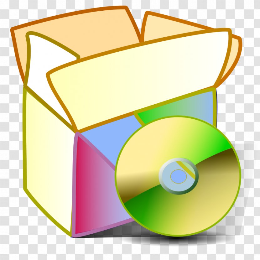 Compact Disc DVD Clip Art - Green - Package Cliparts Transparent PNG