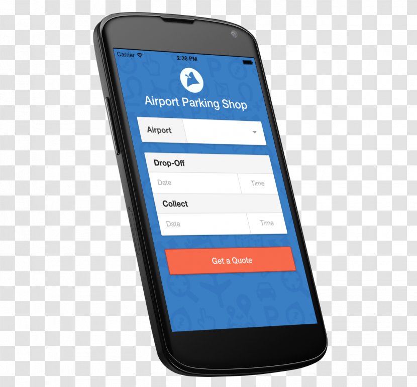 Feature Phone Smartphone Birmingham Airport London Stansted Car Park - Telephone - Transfer Transparent PNG