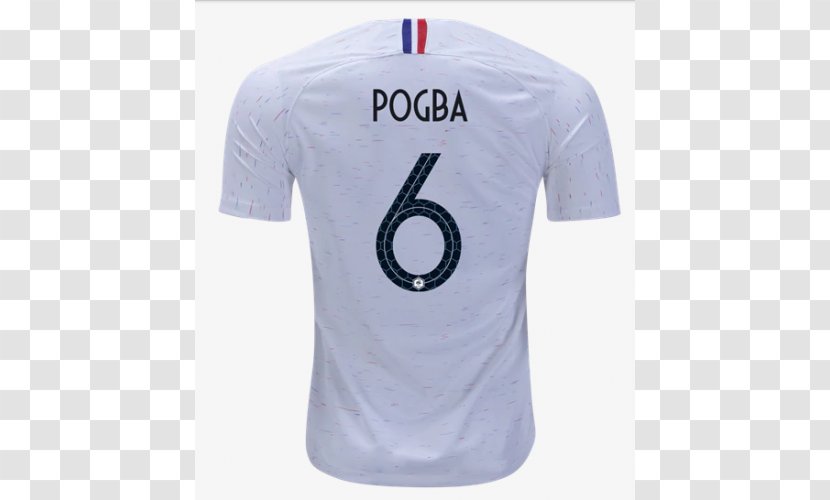 Jersey France National Football Team T-shirt 2018 World Cup - Sleeve Transparent PNG