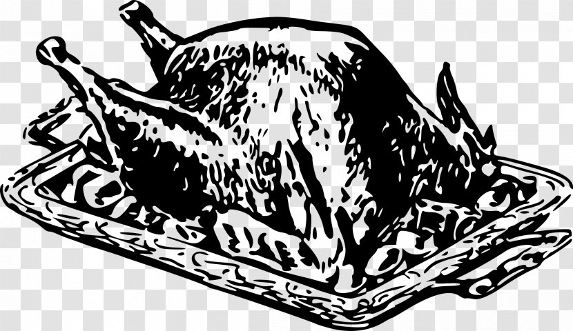 Turkey Meat Roasting Clip Art - Line - Roast Clipart Transparent PNG