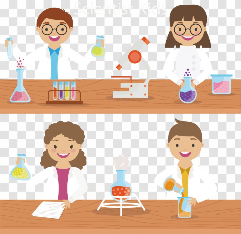 Scientist Cartoon Science - Nose - Vector Hand-drawn Transparent PNG