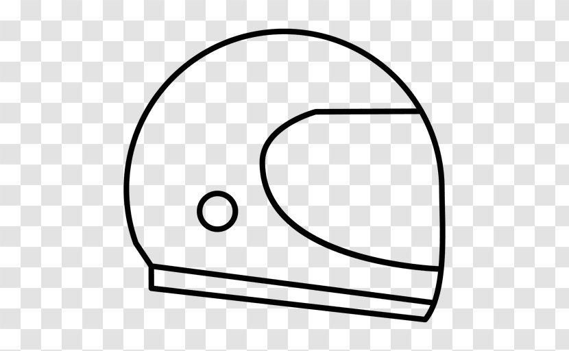 Helmet - Black And White Transparent PNG