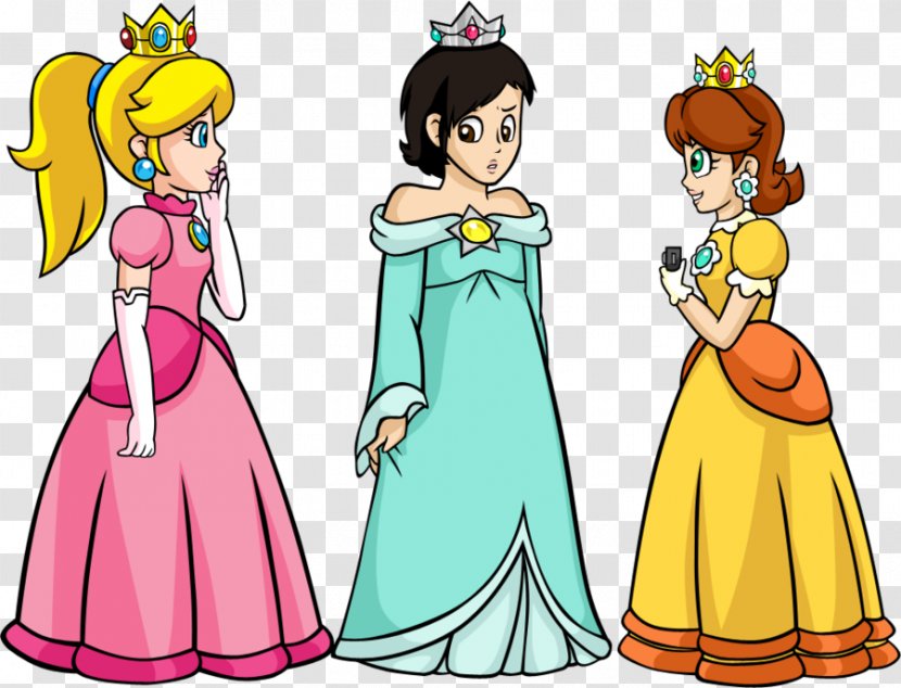 Clothing Cross-dressing Princess Daisy Peach - Heart - Embarrassing Transparent PNG