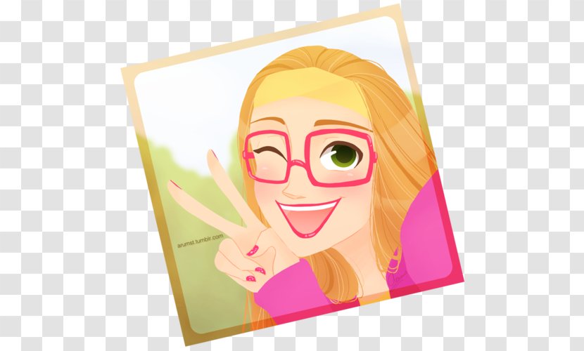 Paper Nose Pink M Cartoon Transparent PNG