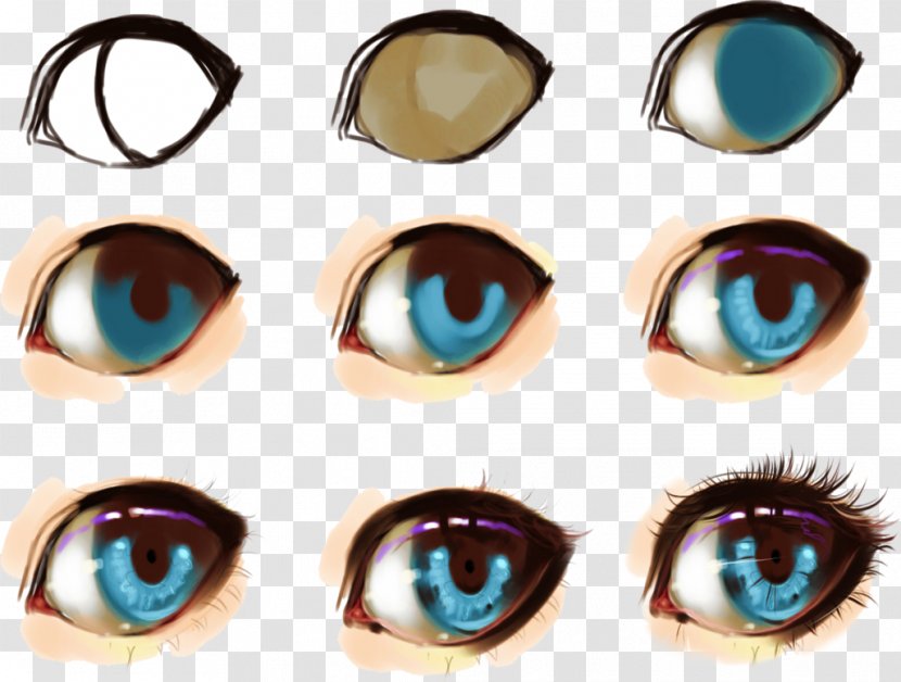 Drawing Digital Painting Art - Frame - Eyes Transparent PNG