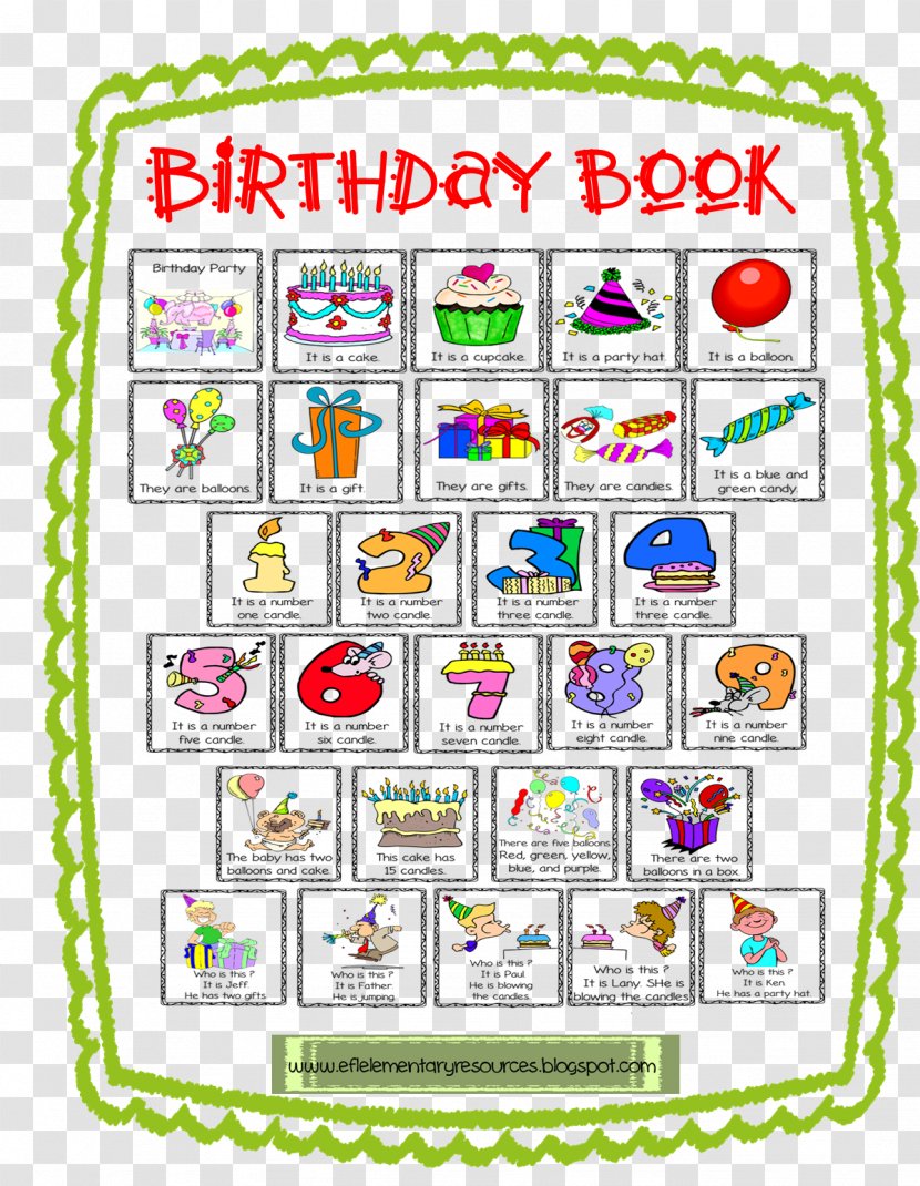 Birthday Cake Gift Greeting & Note Cards Party - Candle - Cover Book Transparent PNG