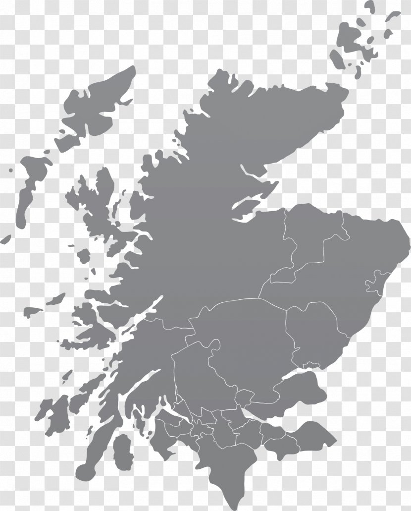 United Kingdom - Photography - Vector Map Transparent PNG