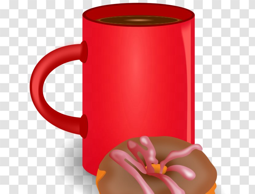 Coffee And Doughnuts Donuts Cafe Bakery - Mug Transparent PNG