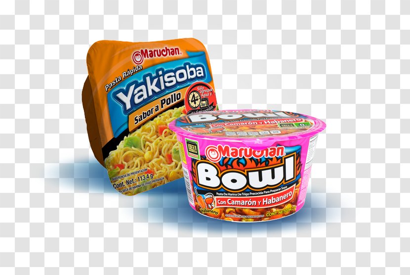 Bowl Maruchan Food Vegetarian Cuisine Ingredient - Snack - Yakisoba Transparent PNG