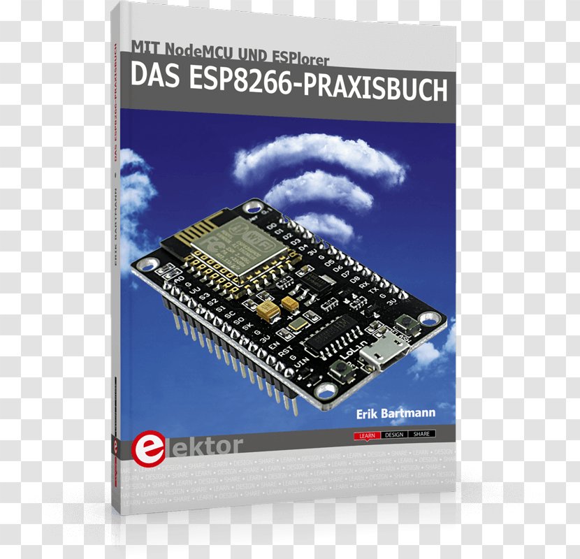 Das ESP8266-Praxisbuch: Mit NodeMCU Und ESPlorer MQTT-Praxisbuch: ESP8266 Node-RED Arduino - Microcontroller - Book Transparent PNG