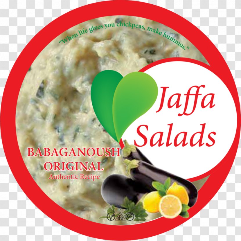 Vegetarian Cuisine Baba Ghanoush Recipe Food Ingredient - Kosher Foods - Fresh Salad Transparent PNG