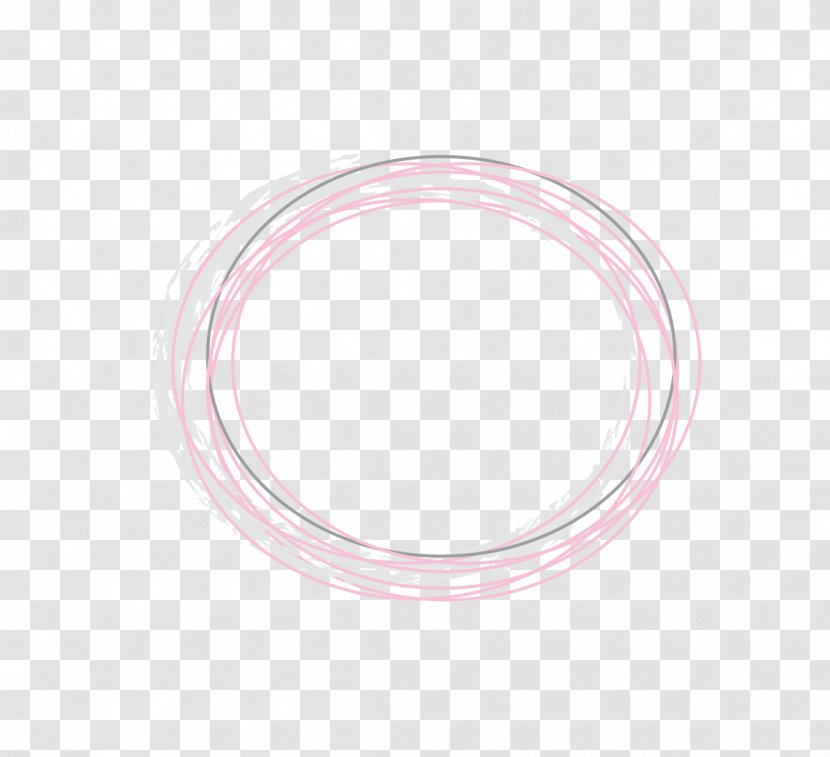 Body Jewellery Circle Pink M Transparent PNG