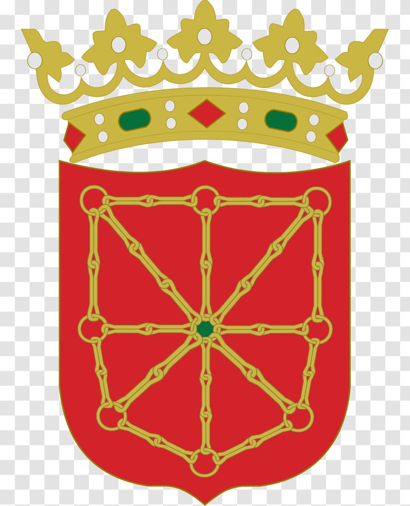 Kingdom Of Navarre Coat Arms Spain - Rectangle - Symmetry Transparent PNG