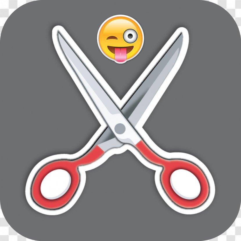 Emoji Scissors Sticker Telegram - Wing Transparent PNG