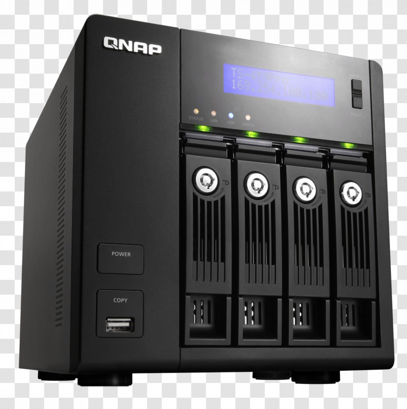 Network Storage Systems QNAP Systems, Inc. Backup Data - Electronic Device - Grand Bay Windows Transparent PNG