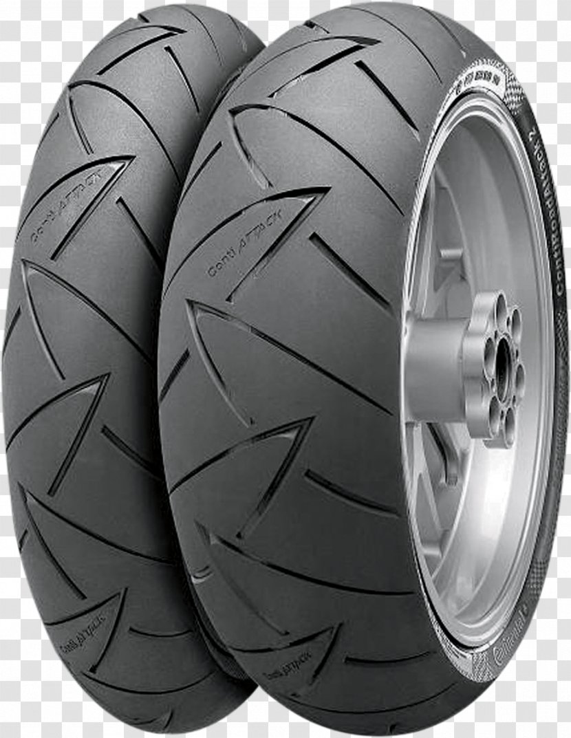 Continental AG Sport Touring Motorcycle Tire - Automotive Transparent PNG