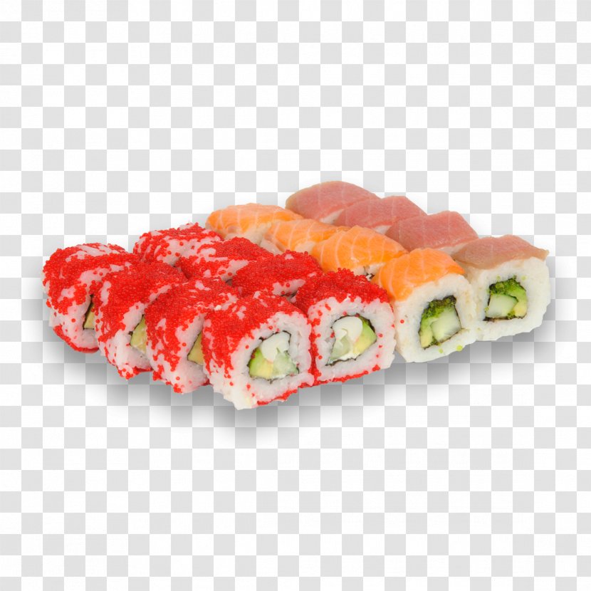 California Roll Sushi Sashimi Japanese Cuisine Smoked Salmon Transparent PNG