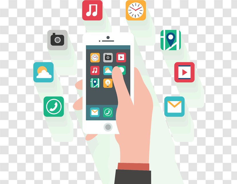 Mobile App Development Software - Portable Communications Device - Iphone Transparent PNG