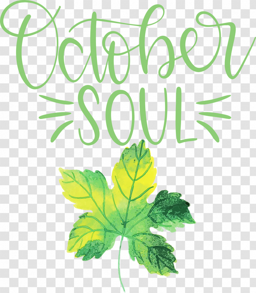 October Transparent PNG