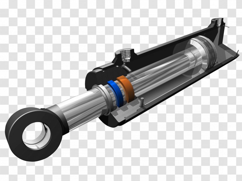 Hydraulic Cylinder Hydraulics Piston Drive System Actuator - Skip - Joint Transparent PNG