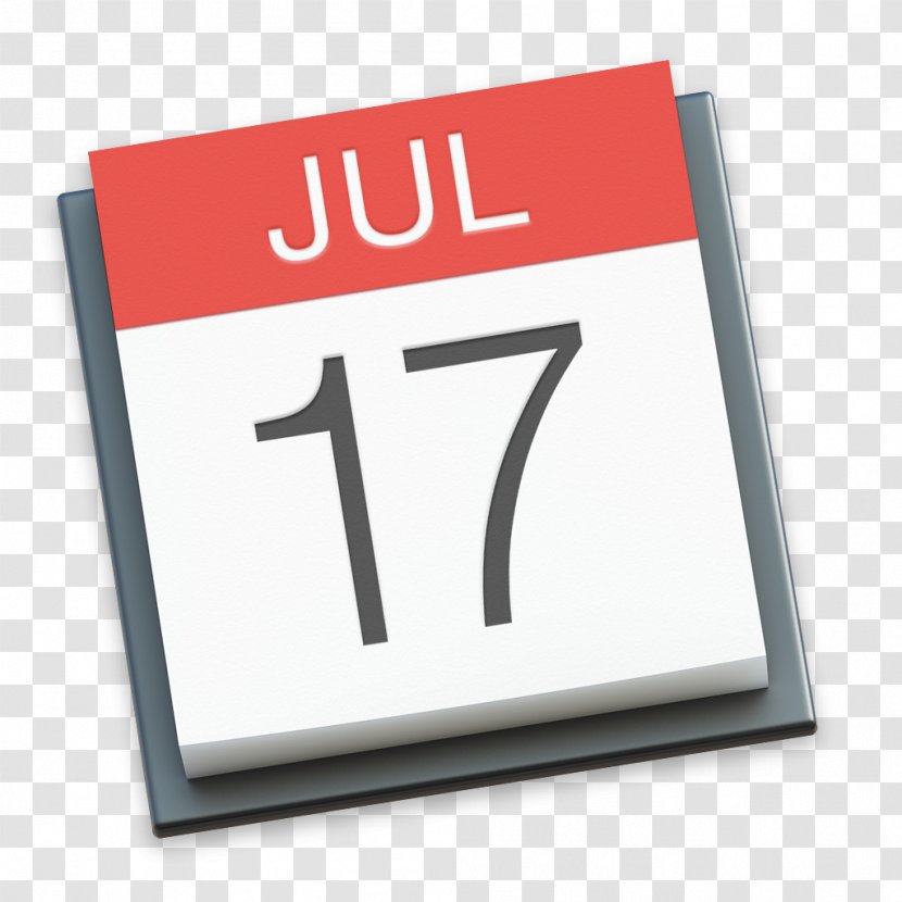 Calendaring Software Apple MacOS - Text - Dates Transparent PNG