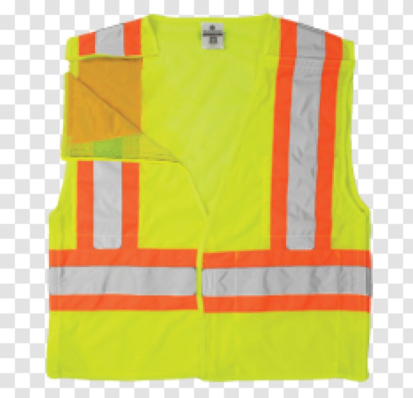 Gilets High-visibility Clothing Construction Site Safety Architectural Engineering - Heavy Machinery - Vest Transparent PNG