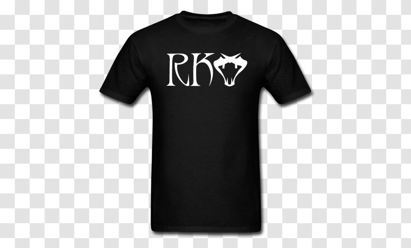 T-shirt Clothing Sleeve Dress Shirt - Black - Tshirt Transparent PNG