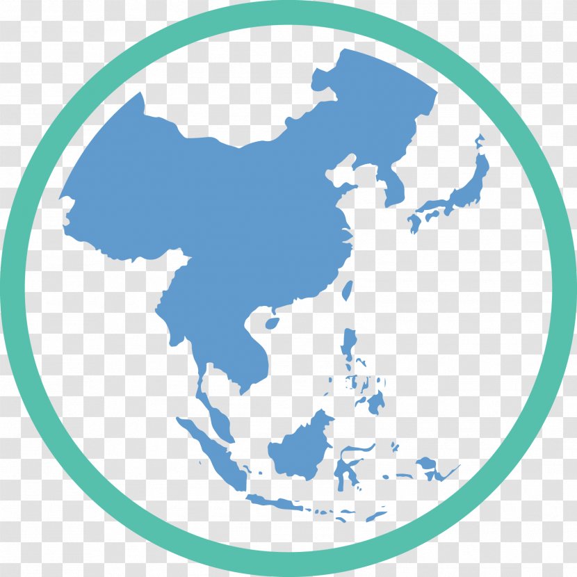 Southeast Asia Globe World Map Western - Eastern Transparent PNG