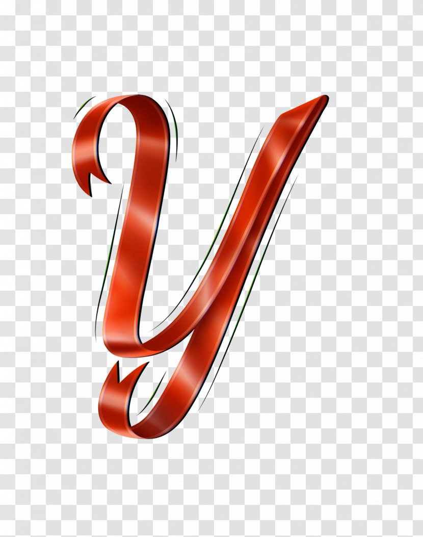 Alphabet Letter Font - Vermelho Transparent PNG