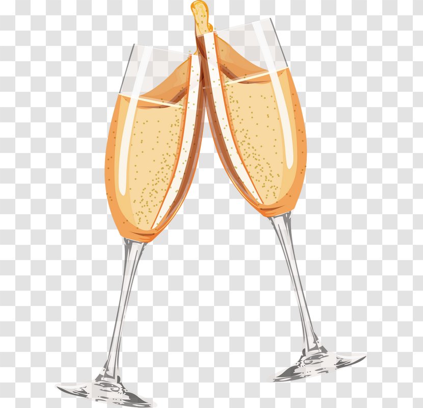 Champagne Glass Clip Art - Document - Cheers! Transparent PNG