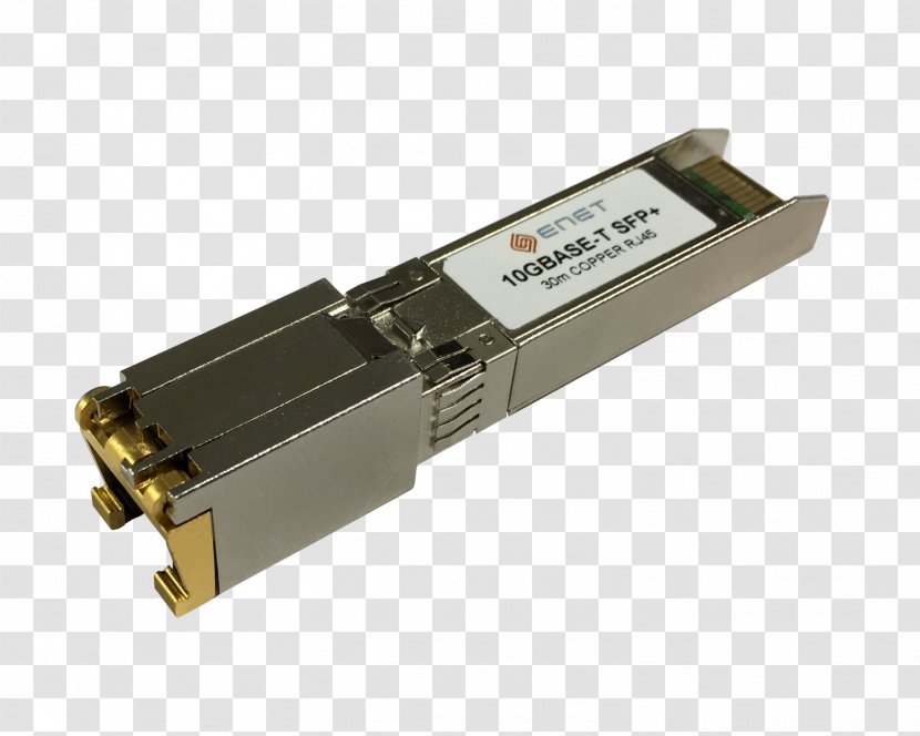 Small Form-factor Pluggable Transceiver 10 Gigabit Ethernet QSFP XFP - Module Transparent PNG