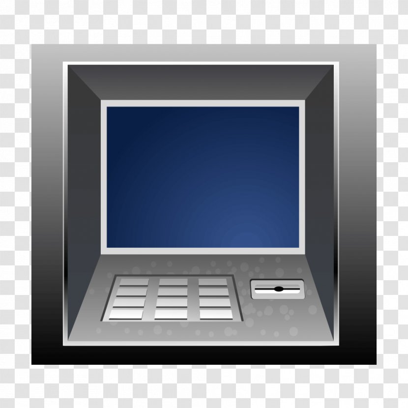 Automated Teller Machine Computer Monitor Icon - Display Device - ATM Transparent PNG