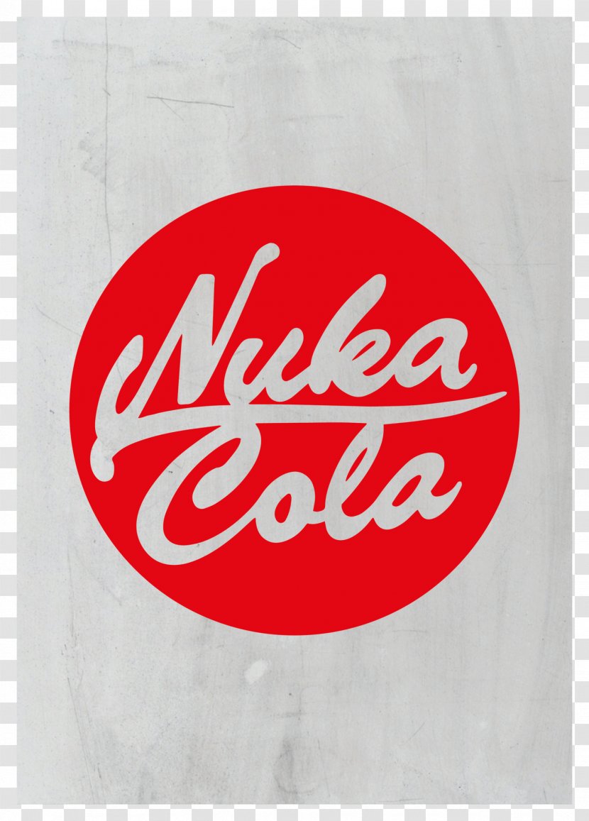 Fallout 4: Nuka-World Coca-Cola Fizzy Drinks Logo Decal - Text - Sticker Transparent PNG