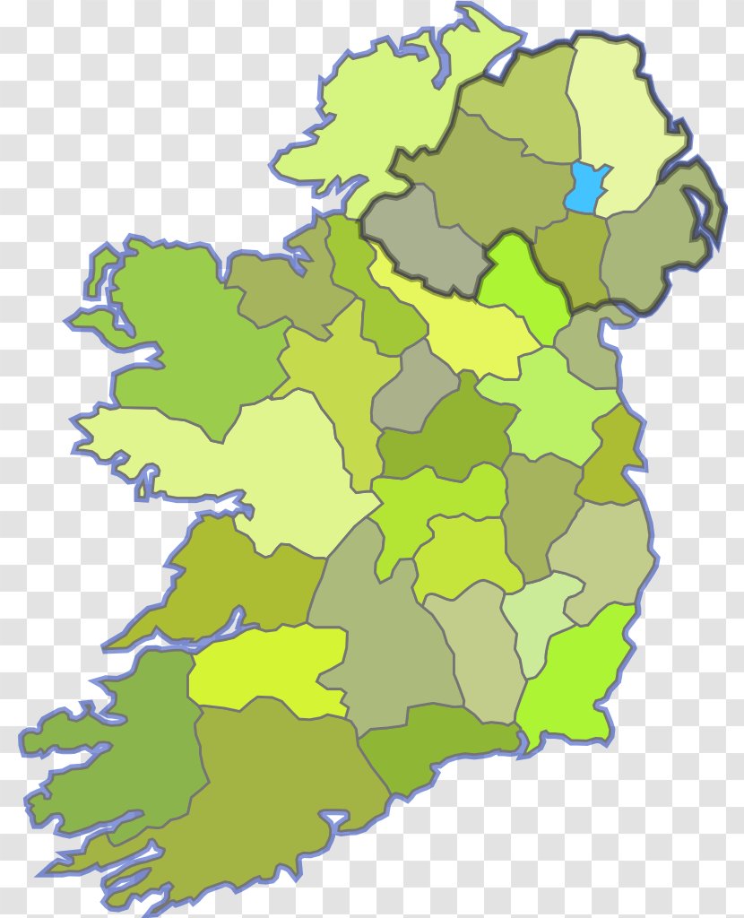 Ireland Thematic Map Cartography Drawing Transparent PNG