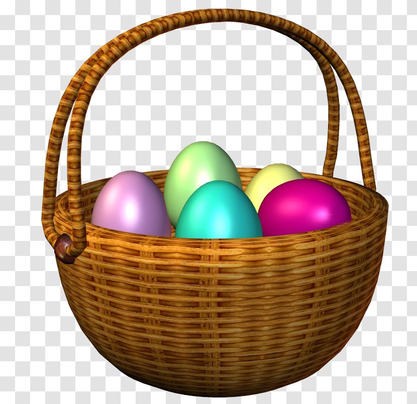 Beautiful Easter Basket - Everything - Fantastic Art Transparent PNG