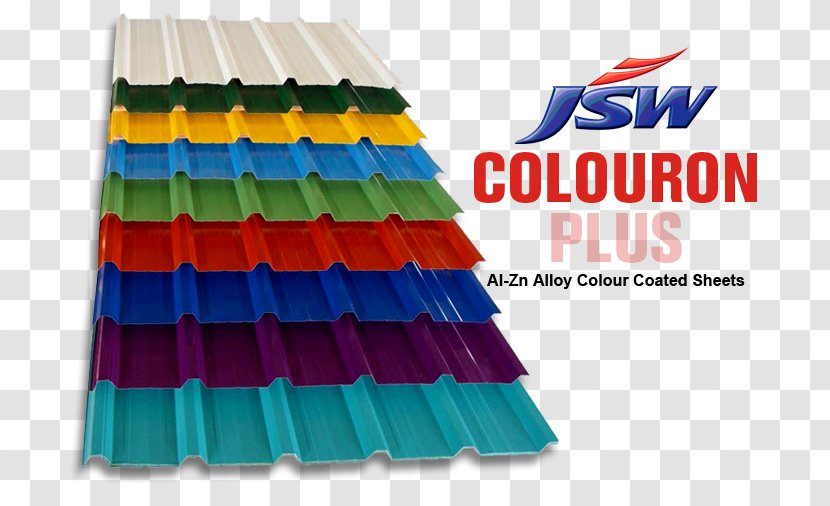 Metal Roof Sheet Plastic JSW Steel Ltd - Coating Transparent PNG